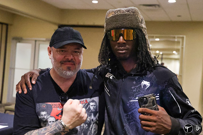 Alrey Handrich with Zion Stafford